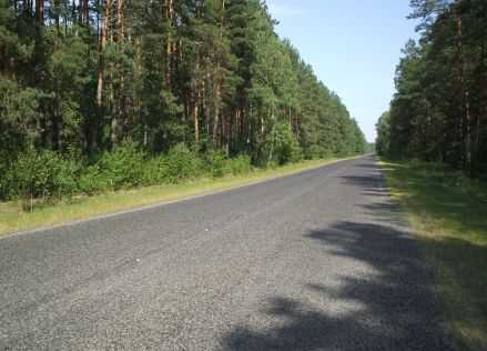 Belarussische Landstraße
