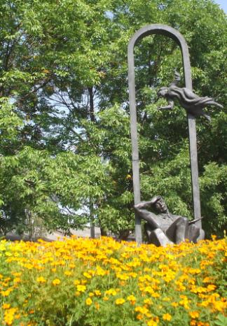 Witebsk/Vitebsk/Wizebsk: Chagall-Denkmal