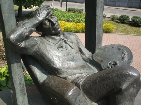 Witebsk/Vitebsk/Wizebsk: Denkmal für Marc Chagall (1887-1985)