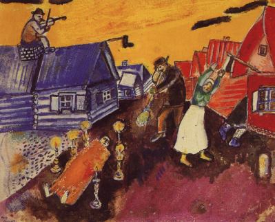 Marc Chagall: Der Tod (1924)