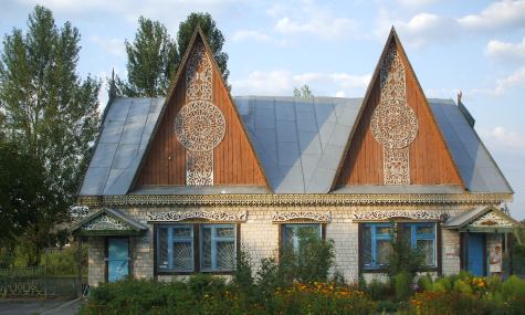Zhytkavichy: Weißrussisches Haus