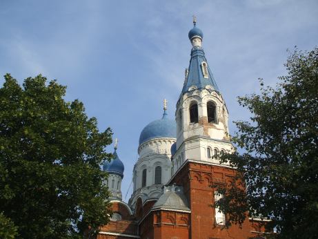 Russland, Gatchina: orthodoxe Kirche
