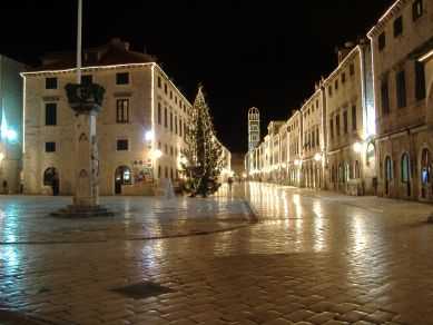 Prachtstraße Stradun, auch Placa, Dubrovnik