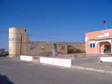 Tarfaya am Cap Juby, Marokko: Kino-Ruinen und Museum