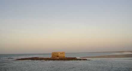 Tarfaya am Cap Juby, Marokko: Chateau de Mer; erbaut von Donald Mac Kenzie (ab 1876)
