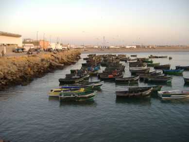 Tarfaya am Cap Juby, Marokko: Neuer Fischereihafen