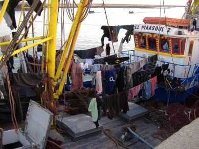Tarfaya am Cap Juby, Marokko: Neuer Fischereihafen