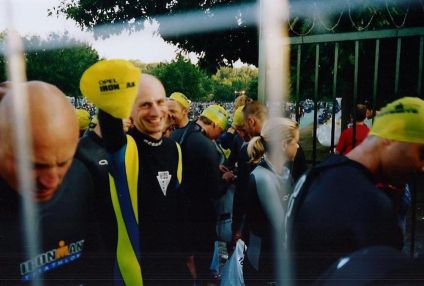 Langener Waldsee beim Ironman Germany 2003 in Frankfurt