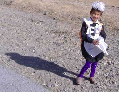Kirgisisches Mädchen