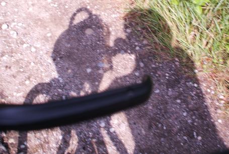 Martins Fahrrad-Schatten