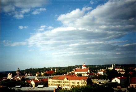 Himmel über Vilnius