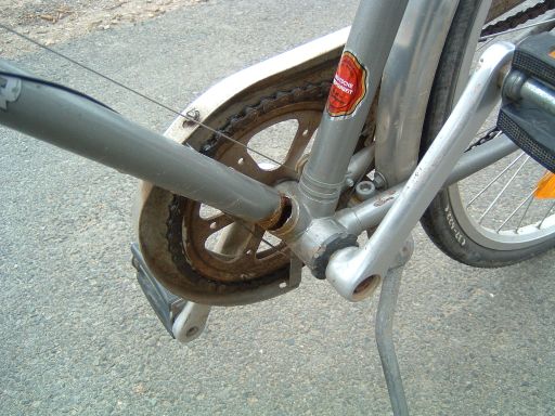Fahrrad-Rahmen-Bruch
