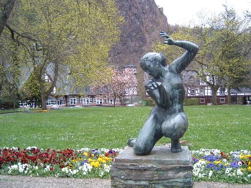 Akt, Kurpark, Bad Münster am Stein
