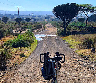 Savannen-Landschaft bei Naivasha