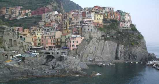 Cinque Terre: Manarola, Ziel der Via dell' Amore