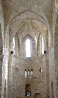 Byzantinische Kirche Panagia tu Kastru, von den Johannitern in Marienkirche umbenannt, Rhodos