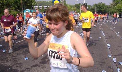 Sonja: Gutenberg Marathon Mainz (14. Mai 2006)