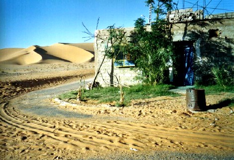 Béni Abbès am Rande des Grand Erg Occidental