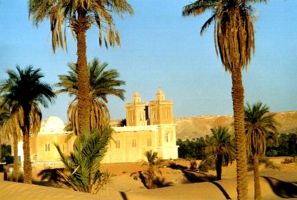 Erste Sahara-Kirche in El Meniaâ (El Goléa)