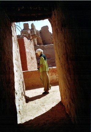 Frau in Timimoun: Aicha?