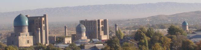 Skyline von Samarkand