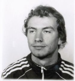 Christoph Gocke 1983 in der Ungarischen Botschaft, Wien