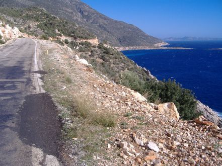 Mittelmeer-Küste bei Kas, Türkei