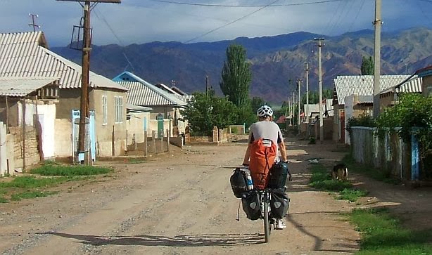 Ulitsa Omuralieva, Kotschkor/Kochkor, Kirgistan