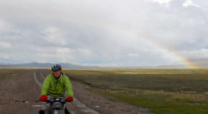 Miri und der Regenbogen am Song Köl
