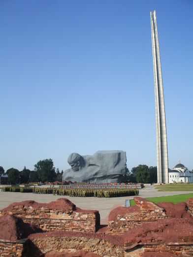 Brest-Festung: Vereidigung 
      von Soldaten