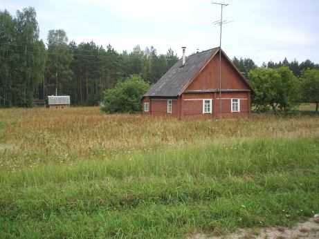 Belarus: Holzhaus