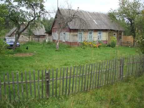 Belarus: Holzhaus