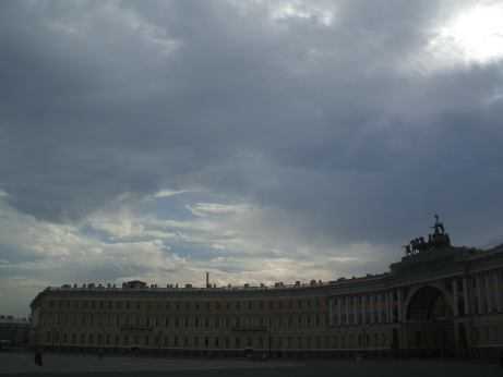 St. Petersburg: Gegenüber der Eremitage