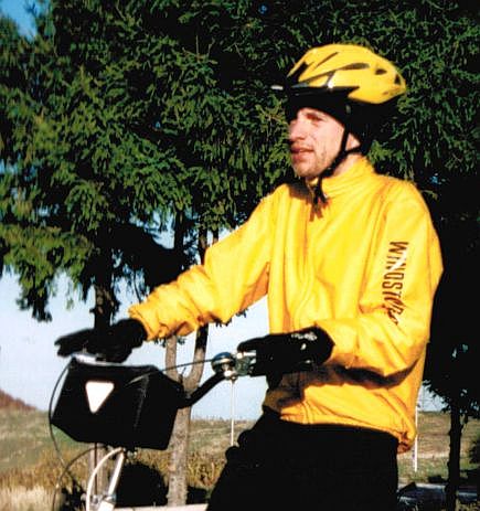 Christoph Gocke mit gelbem Windstopper