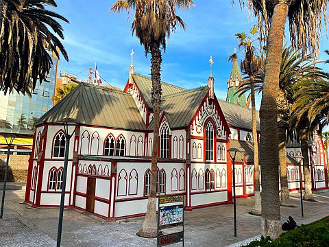 Arica: Catedral de San Marcos (1876) von Gustave Eiffel