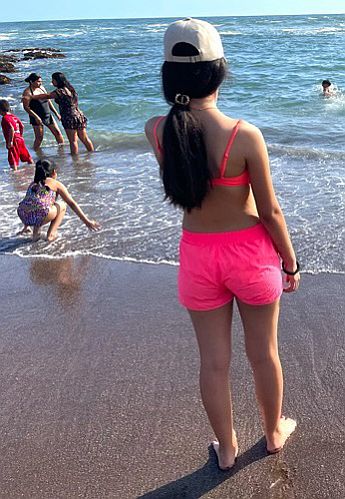 Am Strand von Boca del Río