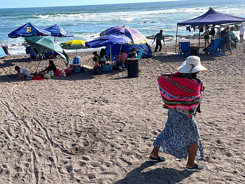 Boca del Río: Strand