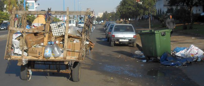 Müllverwertung in Casablanca