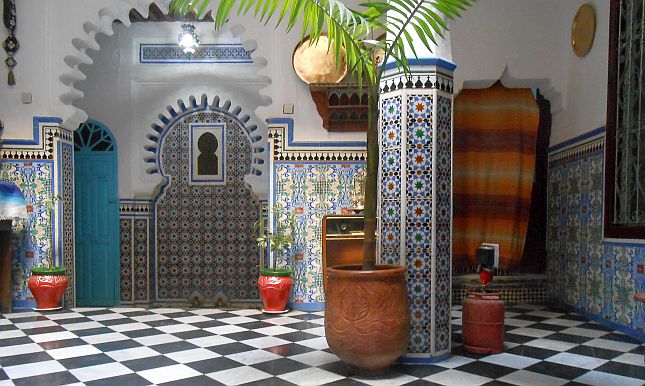 Hotel Riad Dalia in Tetouan, Marokko