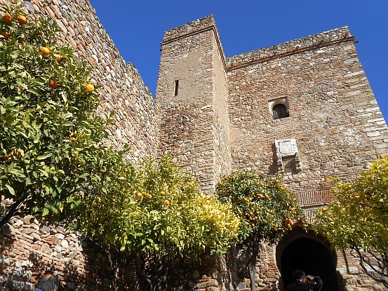 Malagas maurische Festung aus dem elften Jahrhundert: La Alcazaba