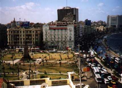 Ende der Wüste: Alexandria, Nildelta, Ägypten