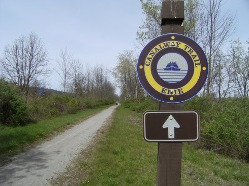 Rail Trail: Erie Canalway Trail auf ehemaligem Bahndamm