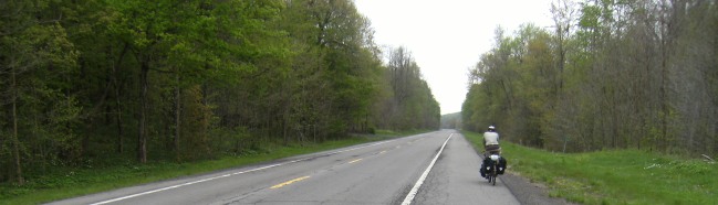 Landstraße 370 kurz vor Wolcott