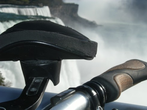 Triathlon-Lenker und Lenker-Griff Trekking- und Reiserad T 400 vsf fahrrad manufaktur, Niagara Falls, USA