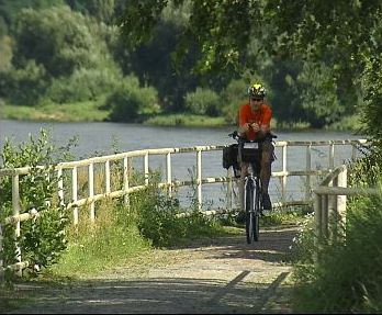 Auf dem Elbe-Radweg