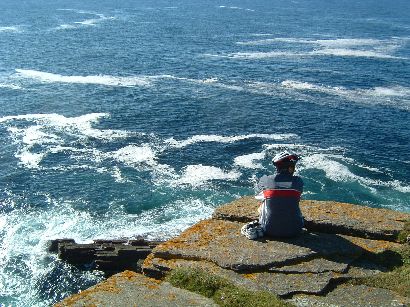 Miri auf der Gezeiten-Insel Birsay, Orkney