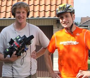 Zwei VJ lachen mehr: Peter Ruppert und Christoph Gocke