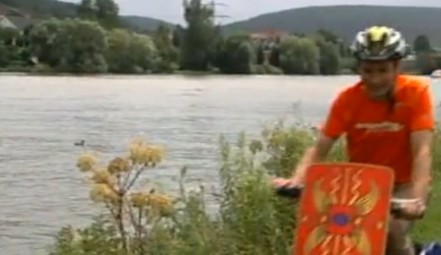 Auf dem Limes Radweg