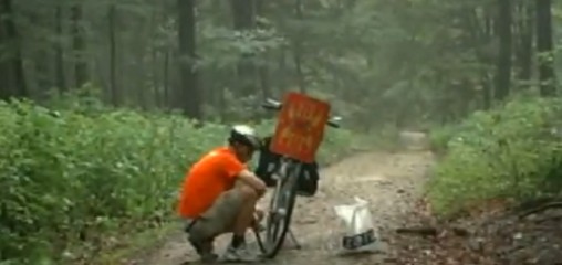 Auf dem Limes Radweg