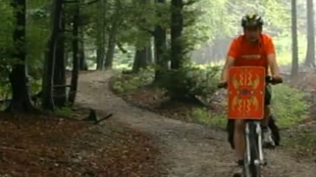 Auf dem Limes Radweg